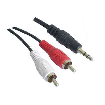 Cable Audio Mjack Rca Mm 1 5m